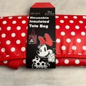 Disney Minnie Mouse Red and White Polka Dot Tote